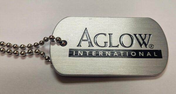 Aglow Dog Tag Neckalce - Image 2