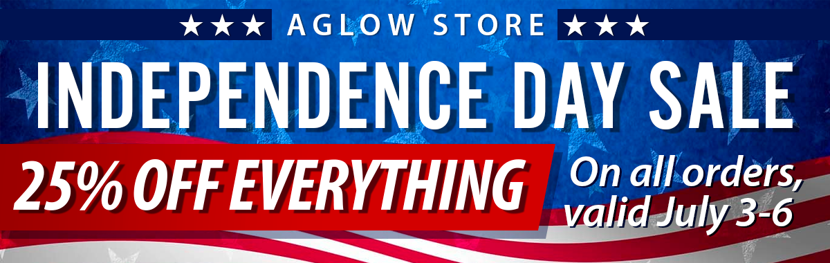 Independence Day Sale - July 3-6: 25% off everything!