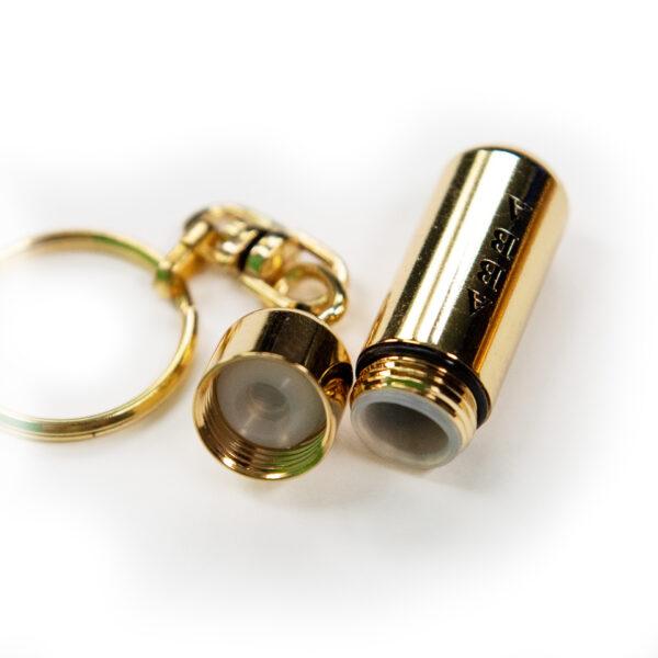 Keychain holder open