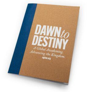 Dawn to Destiny Two-Tone Stitched Notebook