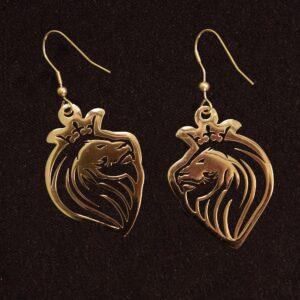 Lion of Judah Earrings
