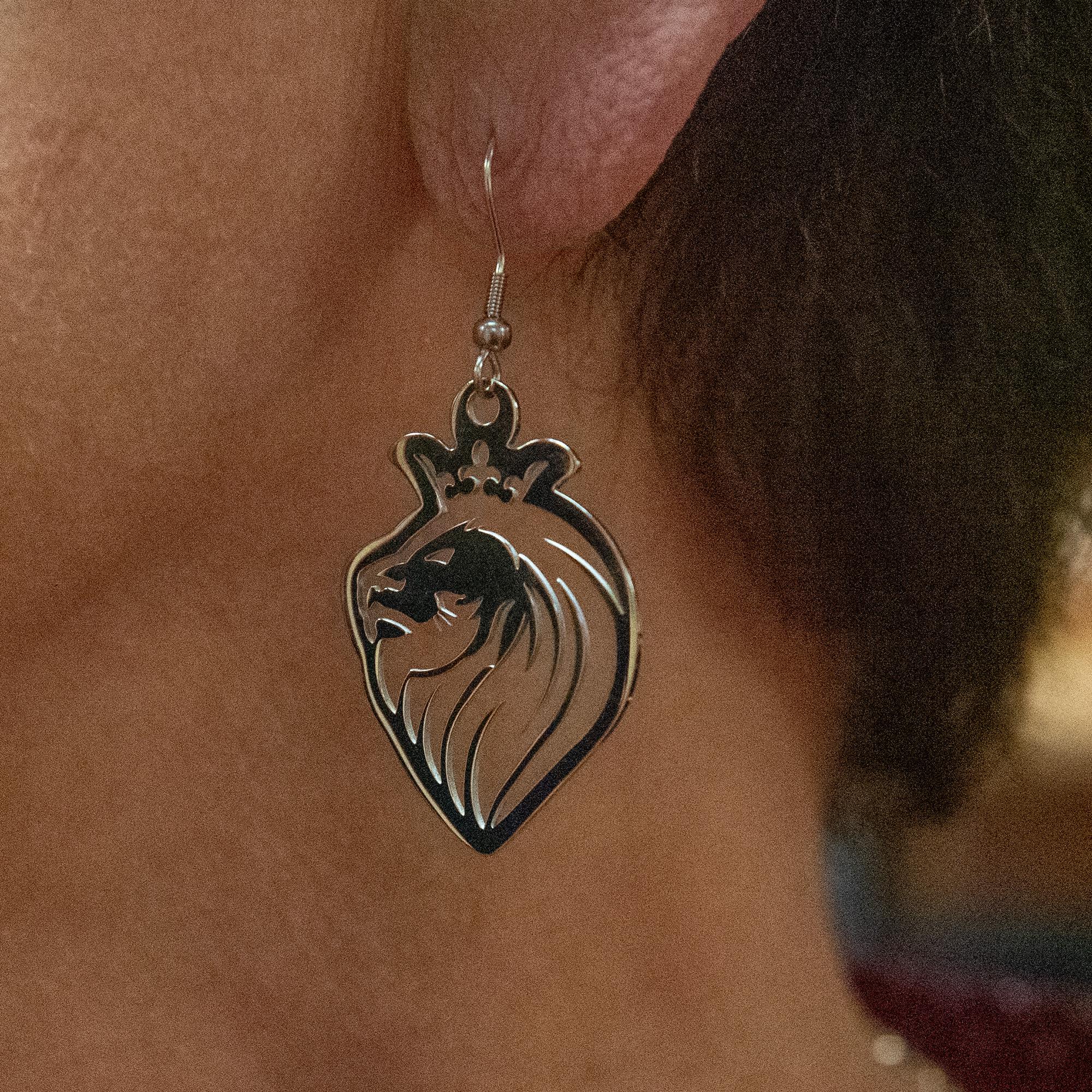 Lion of Judah Earrings