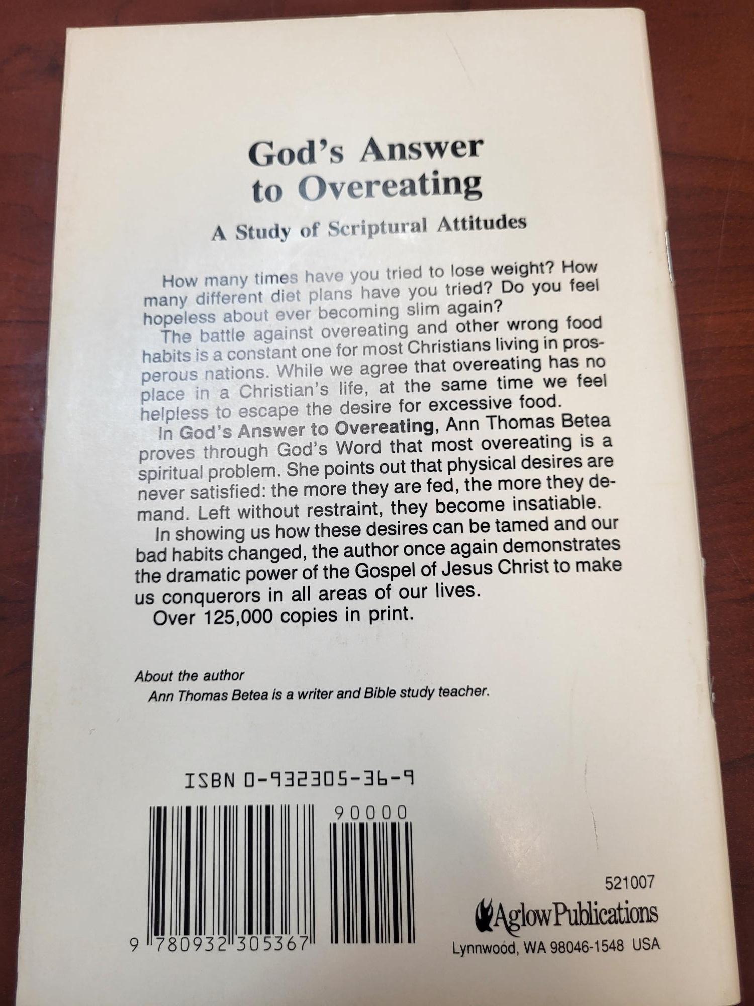God's Answer to Overeating - Image 2