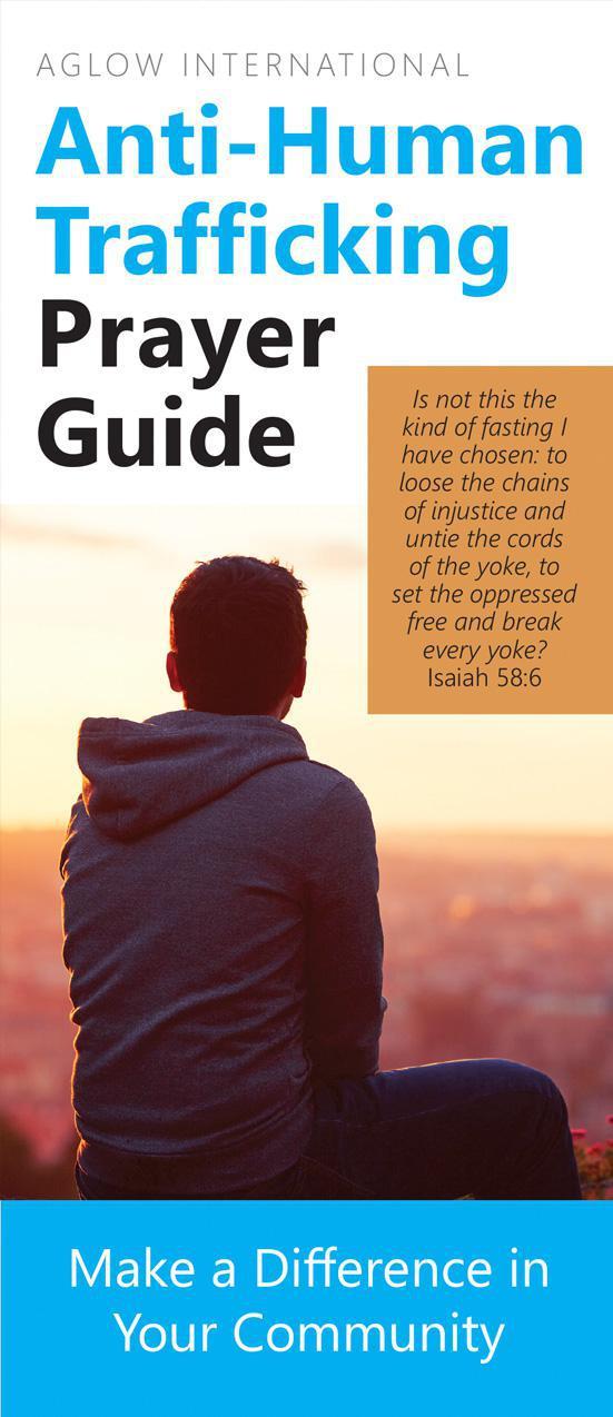 Anti-Trafficking Prayer Guide Brochure